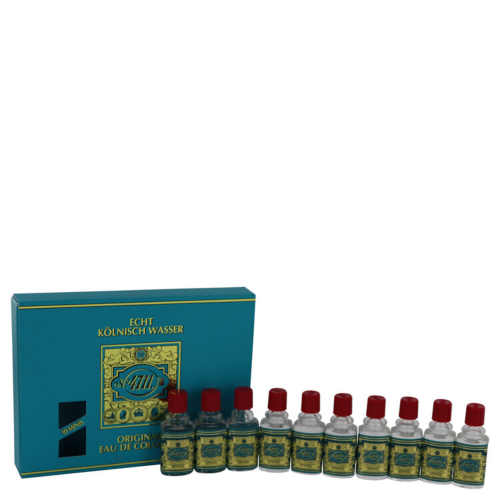 4711 by 4711 Gift Set -- Includes Ten (10) Travel size Eau De Cologne .10 oz  in